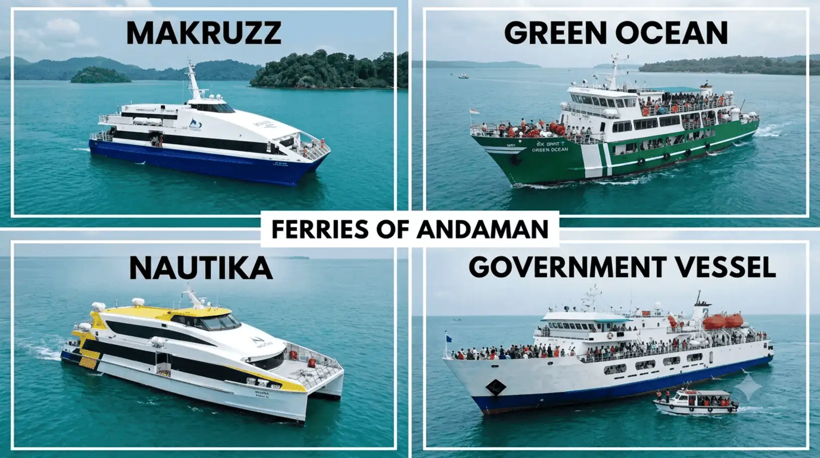 Andaman Ferry Guide 2026: Government vs Private Ferries, Routes, Timings, Prices and Travel Plan