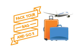 10% off on first holiday package booking. Use code - BAGPACKGO